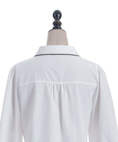 Gothic Butterfly Embroidery Blouse