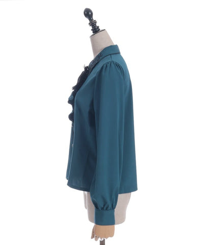 Gothic Butterfly Embroidery Blouse