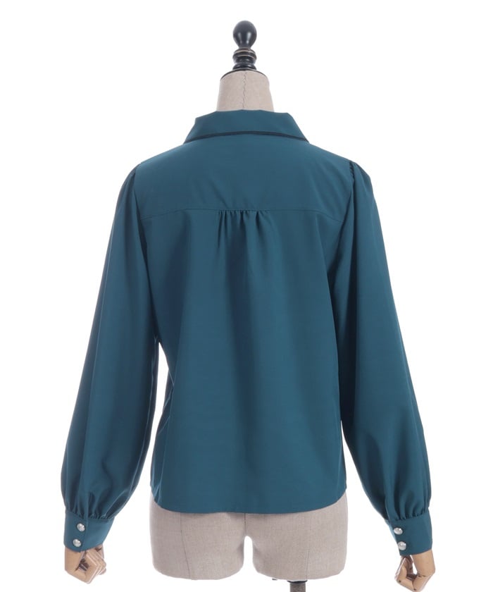 Gothic Butterfly Embroidery Blouse