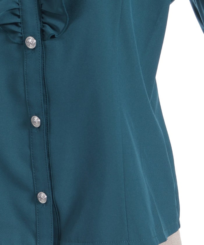 Gothic Butterfly Embroidery Blouse