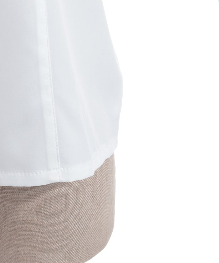 Big Ribbon Round Collar Blouse