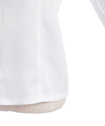 Ribbon & Jabot Brooch Blouse