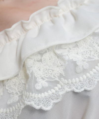 Bolero Style Frill Blouse