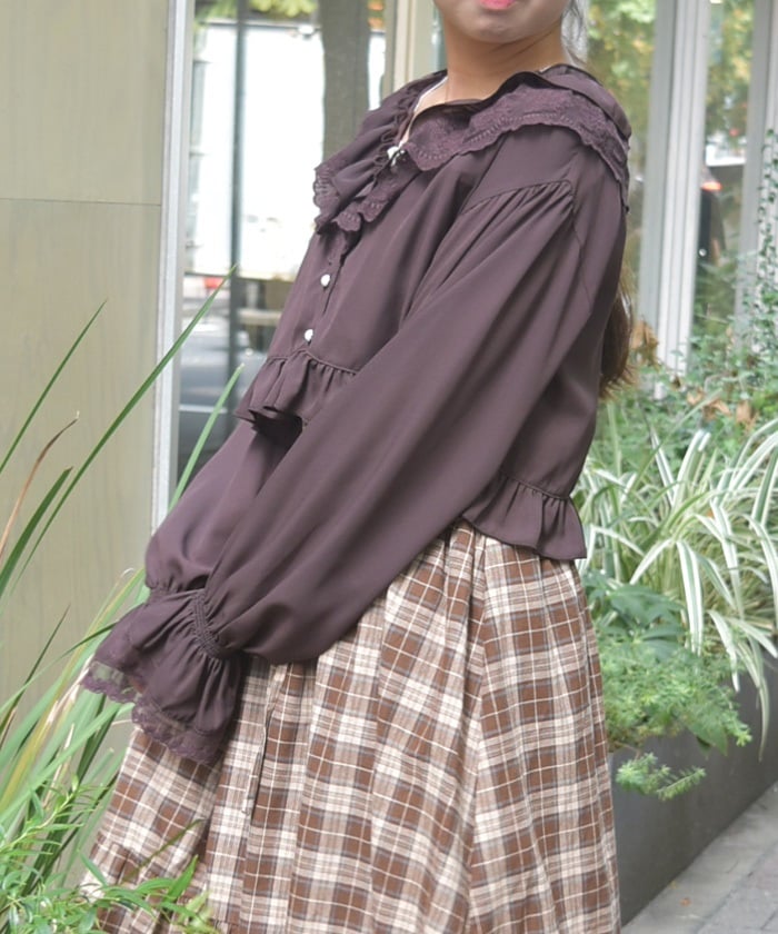 Bolero Style Frill Blouse