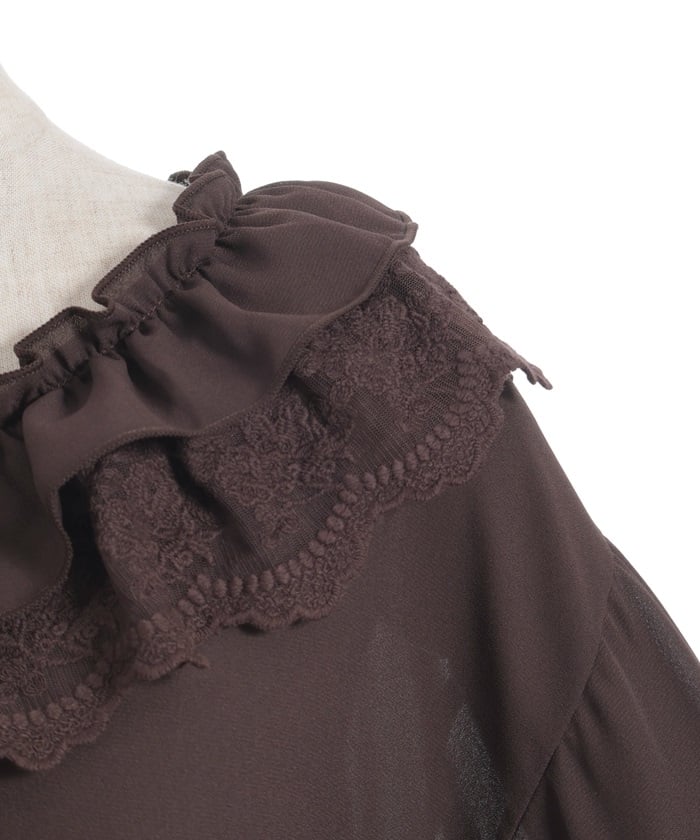 Bolero Style Frill Blouse