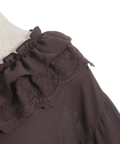 Bolero Style Frill Blouse