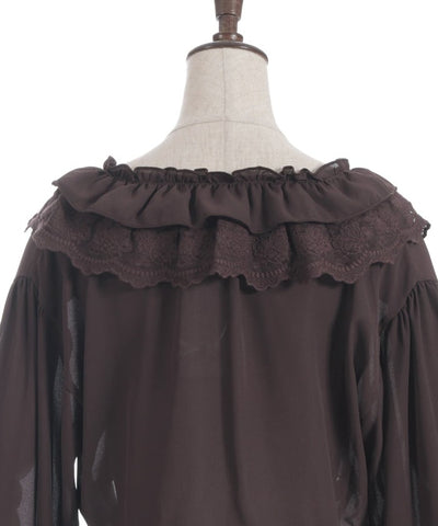 Bolero Style Frill Blouse