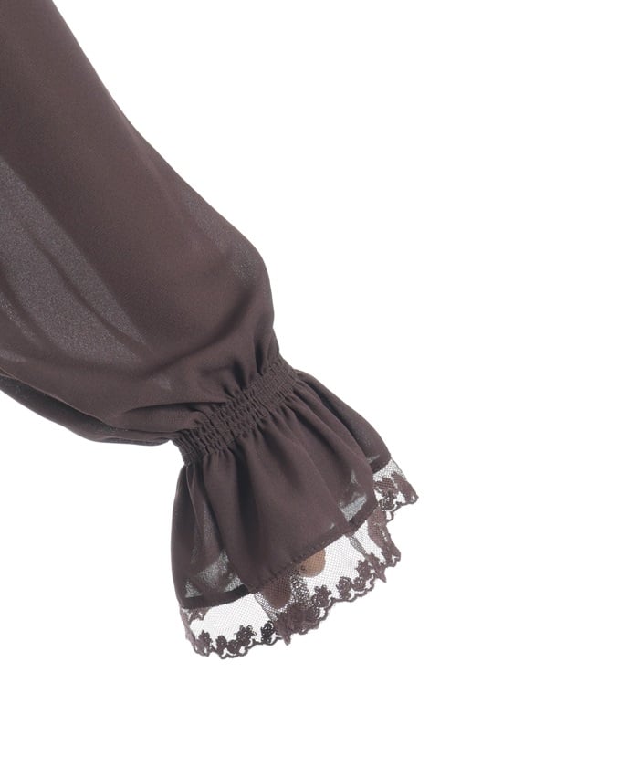 Bolero Style Frill Blouse