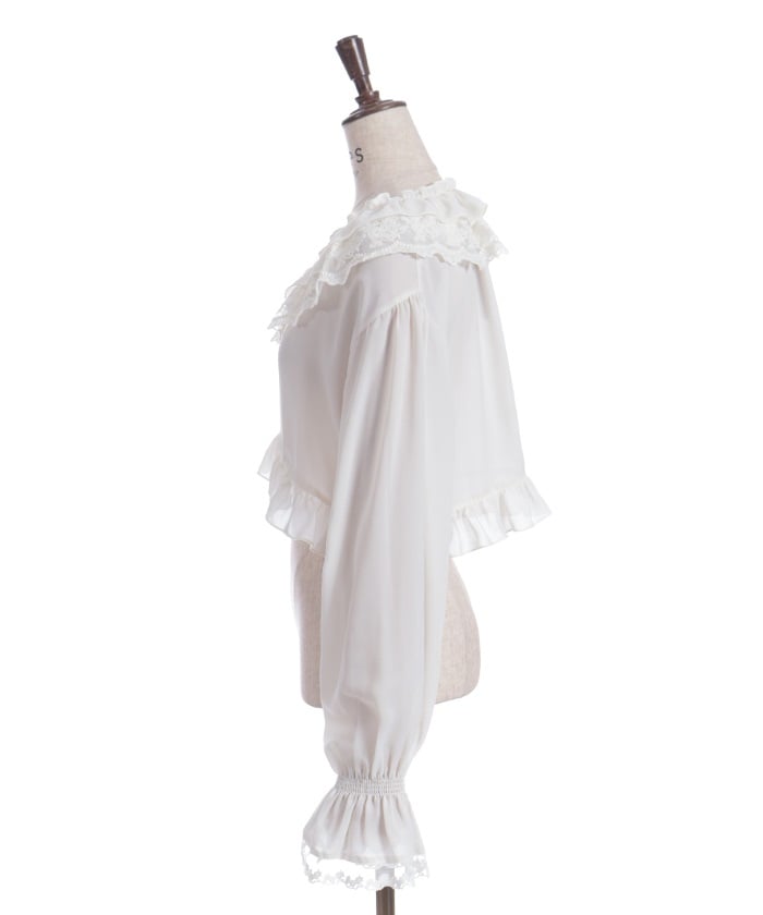 Bolero Style Frill Blouse