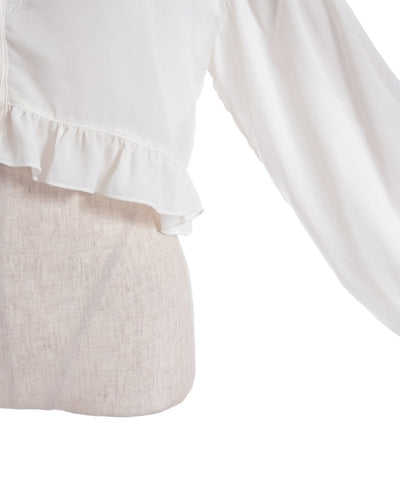 Bolero Style Frill Blouse