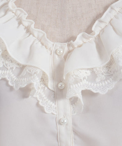Bolero Style Frill Blouse