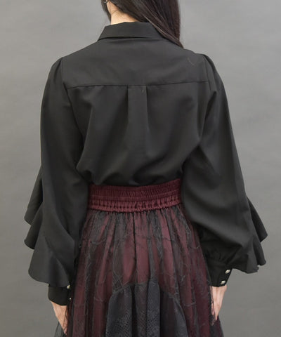 Dark Romance Frill Blouse