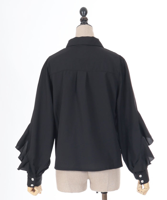 Dark Romance Frill Blouse