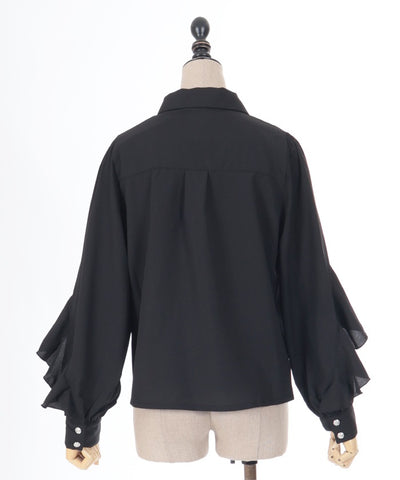 Dark Romance Frill Blouse