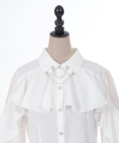 Dark Romance Frill Blouse