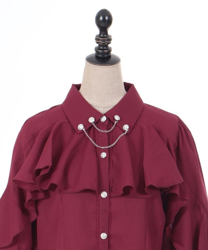 Dark Romance Frill Blouse