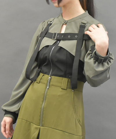 Belt Design Army Blouse