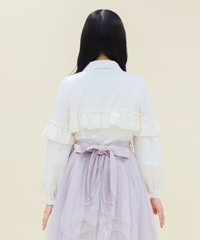 Frill Decoration Blouse