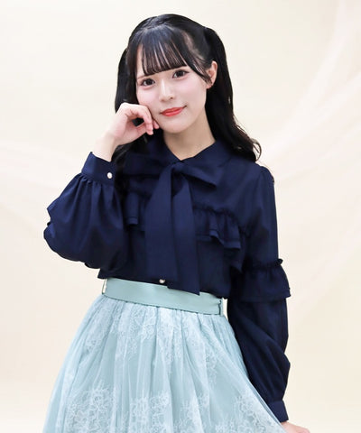 Frill Decoration Blouse