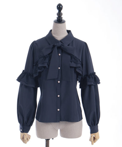 Frill Decoration Blouse