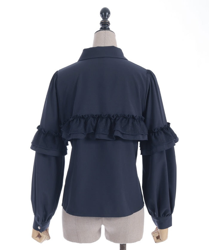 Frill Decoration Blouse