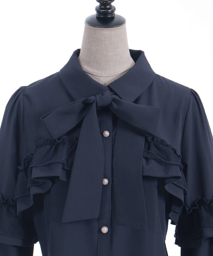 Frill Decoration Blouse