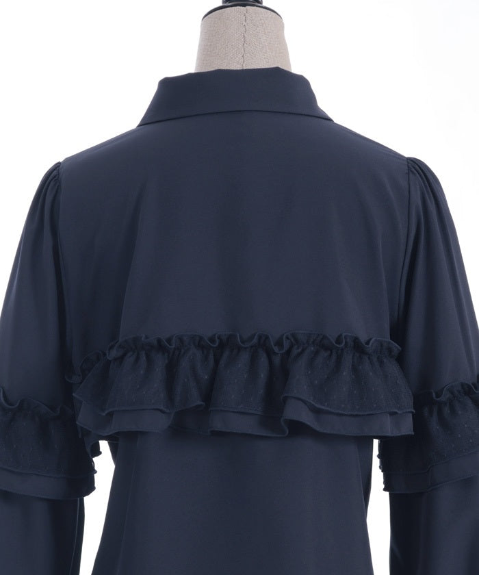 Frill Decoration Blouse