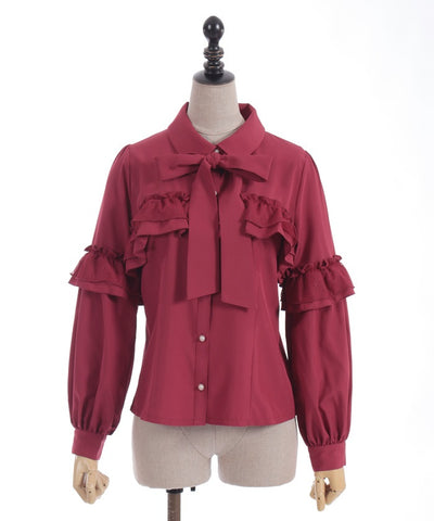 Frill Decoration Blouse