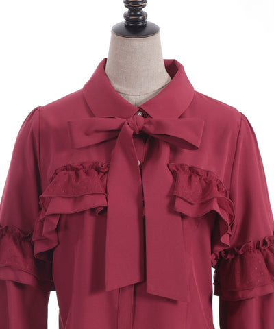 Frill Decoration Blouse