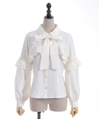 Frill Decoration Blouse