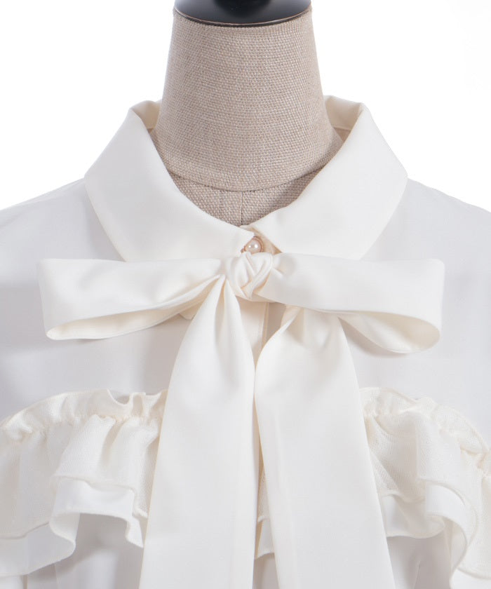 Frill Decoration Blouse