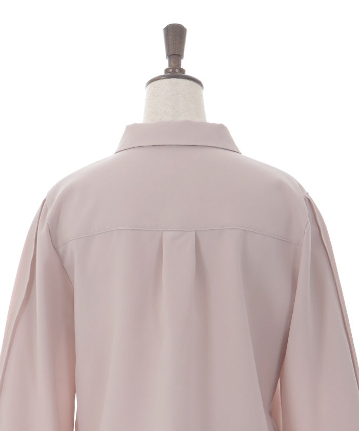 Blouse with Jacquard Ribbon