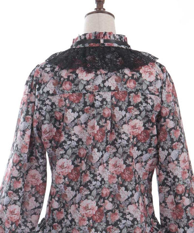 Flower Garden Pattern Blouse