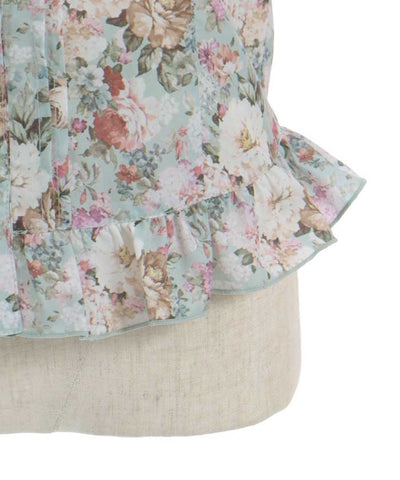 Flower Garden Pattern Blouse