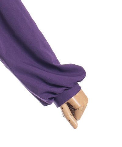 Decollete Lace-Up Blouse