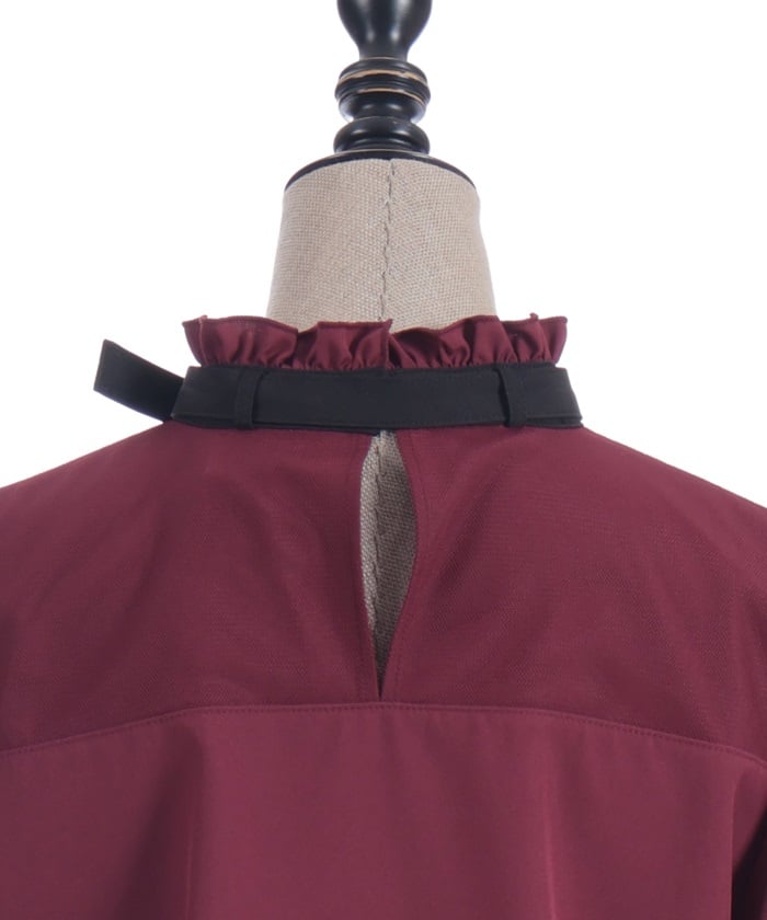 Belt Design Embroidery Blouse