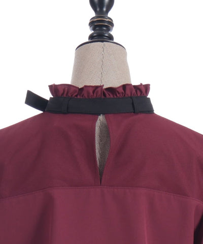 Belt Design Embroidery Blouse