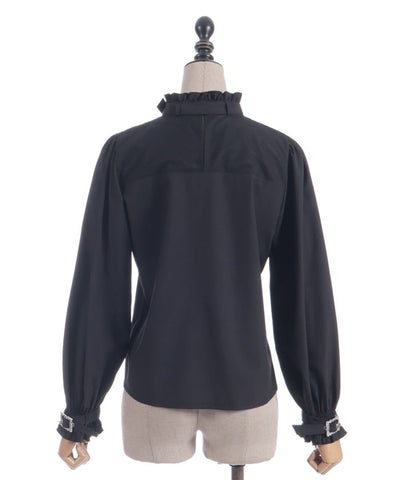 Belt Design Embroidery Blouse