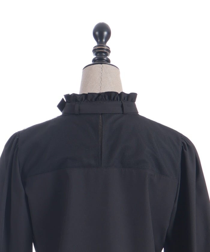 Belt Design Embroidery Blouse