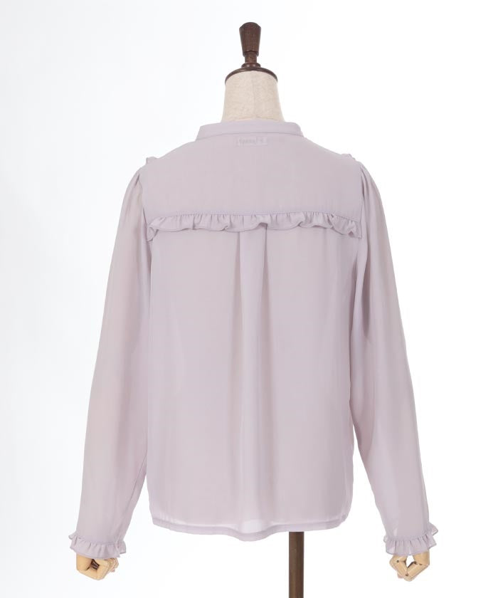 Cosmos Embroidery Blouse Pullover