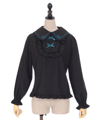 Fruits Confits Embroidery Blouse