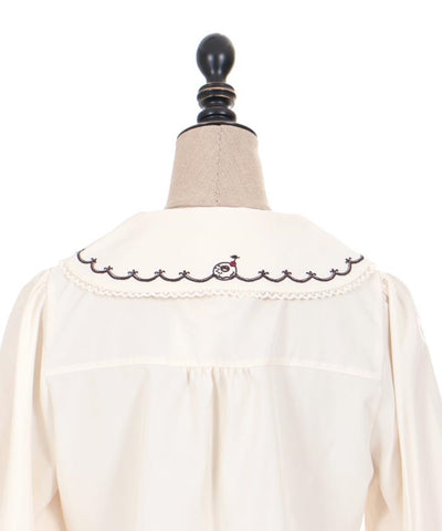 Fruits Confits Embroidery Blouse