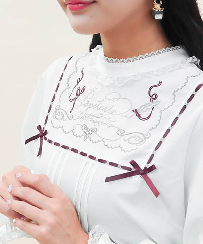 Papeterie Logo Embroidery Blouse