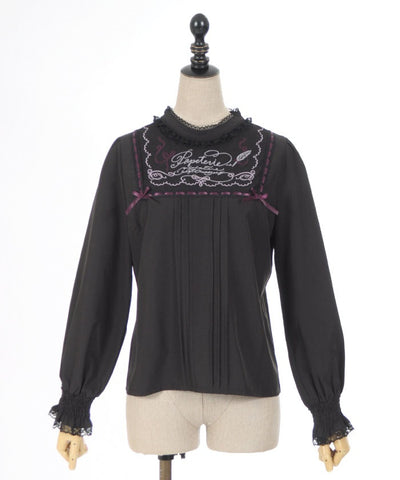 Papeterie Logo Embroidery Blouse