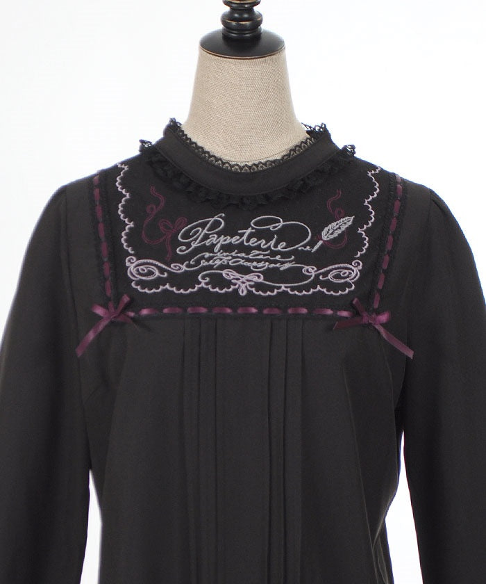 Papeterie Logo Embroidery Blouse