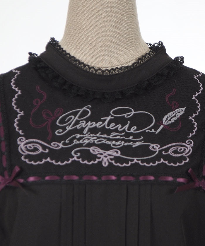 Papeterie Logo Embroidery Blouse