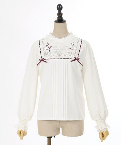 Papeterie Logo Embroidery Blouse