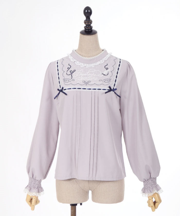 Papeterie Logo Embroidery Blouse