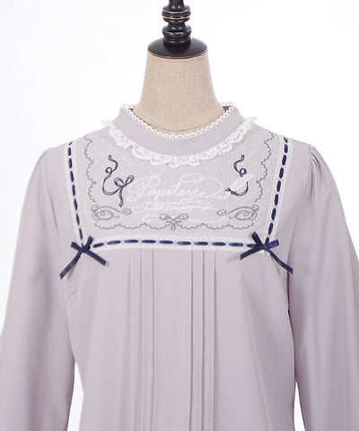 Papeterie Logo Embroidery Blouse