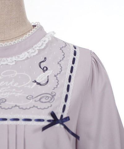 Papeterie Logo Embroidery Blouse